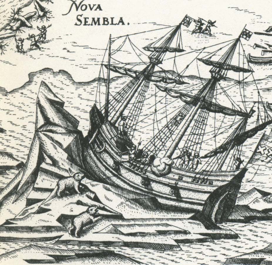 1596 seglade hollandaren willem barents till novaja semlja dar hartyg skruvades upp ovanpa packisen